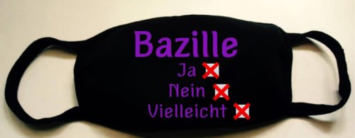 Mund- & Nasenmaske "Bazille"