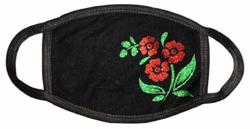 Mund- & Nasenmaske "Blume"
