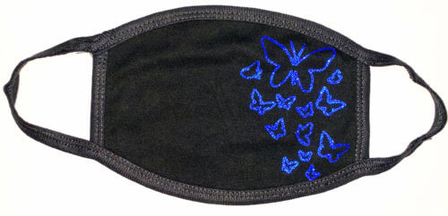 Mund- & Nasenmaske "Butterfly"