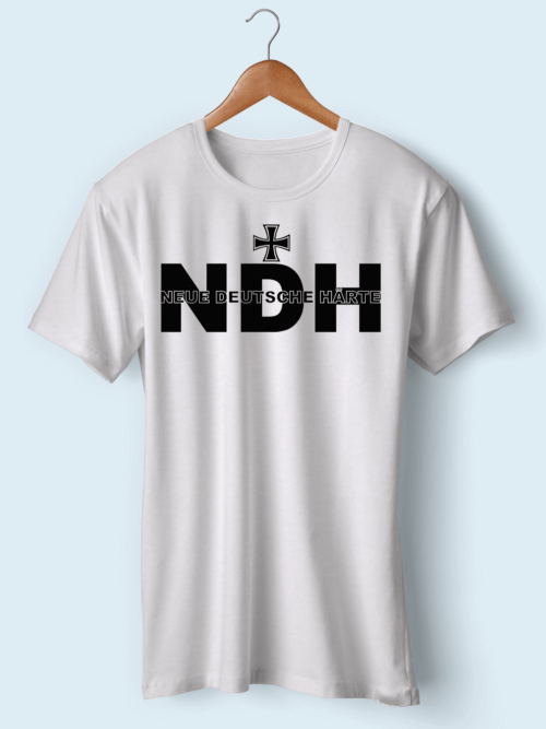 T-Shirt "Neue Deutsche Härte" - Weiß – Bild 2