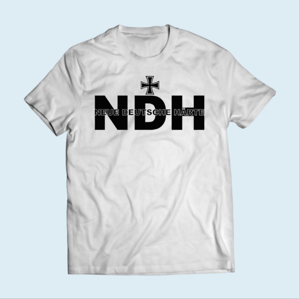 T-Shirt "Neue Deutsche Härte" - Weiß