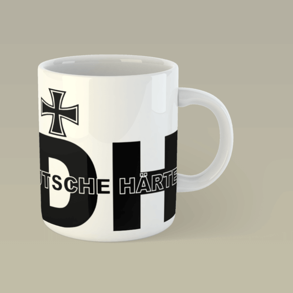 Tasse "Neue Deutsche Härte" -Weiß