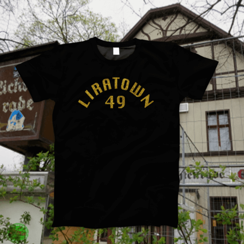 T-Shirt BigSize "LiRaTown" Black
