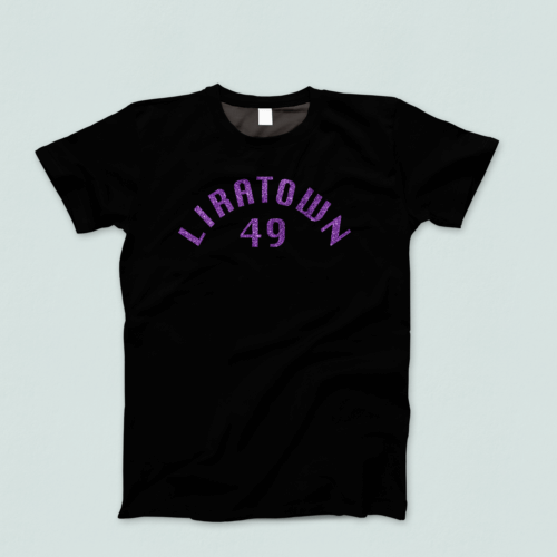 T-Shirt BigSize "LiRaTown" Black – Bild 5
