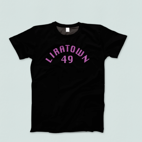 T-Shirt BigSize "LiRaTown" Black – Bild 4