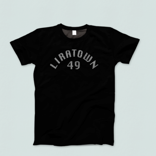 T-Shirt BigSize "LiRaTown" Black – Bild 2