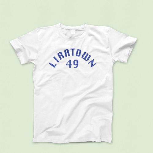 T-Shirt BigSize "LiRaTown" White – Bild 8
