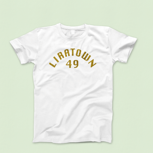 T-Shirt BigSize "LiRaTown" White – Bild 7