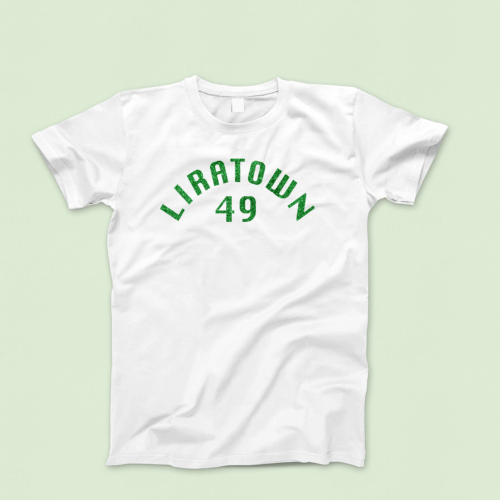 T-Shirt BigSize "LiRaTown" White – Bild 6