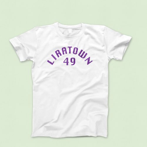 T-Shirt BigSize "LiRaTown" White – Bild 5