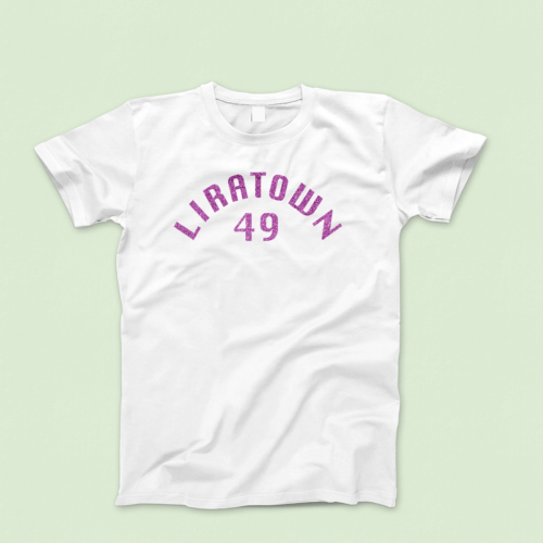 T-Shirt BigSize "LiRaTown" White – Bild 4