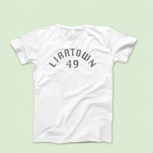 T-Shirt BigSize "LiRaTown" White – Bild 2