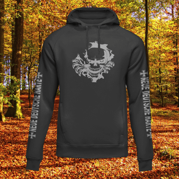 Hoodie "NDH-Skull" - Black