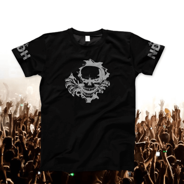 T-Shirt "NDH-Skull" - Black