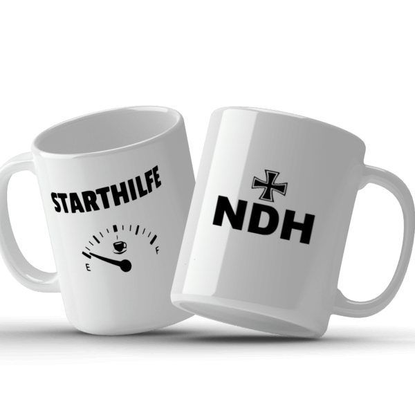 Tasse "NDH - Starthilfe" - White