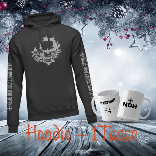 Bundle 2 - Hoodie Skull + 1 NDH Tasse