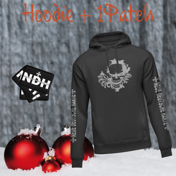Bundle 1 - Hoodie Skull + 1 NDH Patch